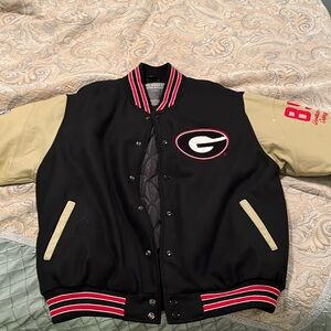 Vintage Uga Georgia letterman jacket retro